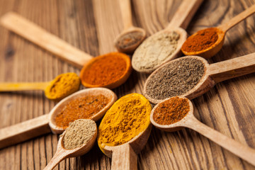A selection of spices