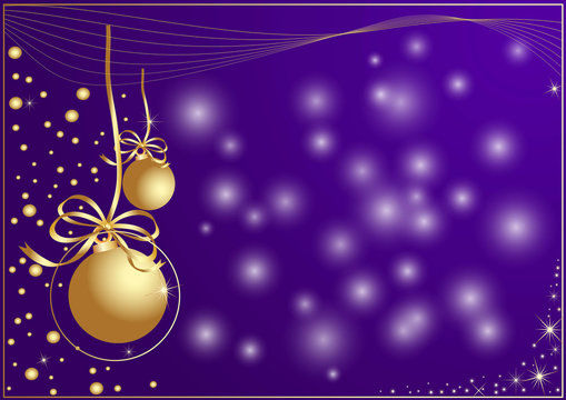 Christmas or New Year Background