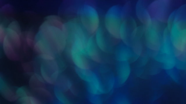 Abstract lights out of focus