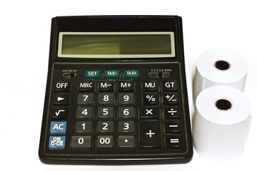 calculator roll