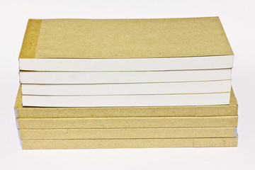books on white paper