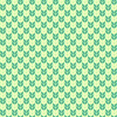 Illustration seamless knitted pattern.