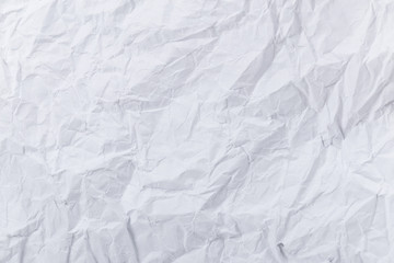 White creased paper