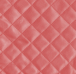 red plaid leather  texture as background