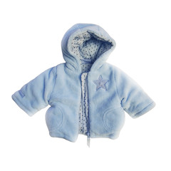 Blue jacket for baby boy