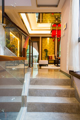 the interior decoration with Chinese style