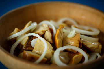 marinated mushrooms