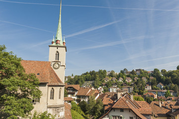 Fototapeta na wymiar Berno, Stare Miasto, Nydeggkirche, historyczny, Szwajcaria