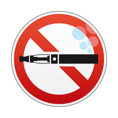 E-cigarette prohibited