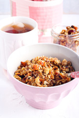 Homemade granola