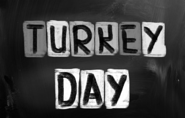 Fototapeta na wymiar Turkey Day Concept