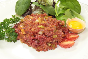 tartare de boeuf
