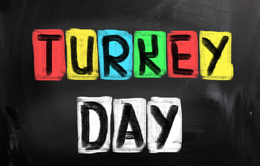 Turkey Day Concept