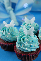 cupcake con farfalle