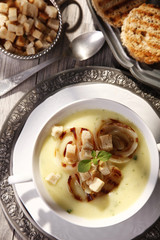 Bowl of onion soup
