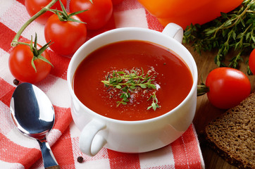 Tomato Gazpacho soup