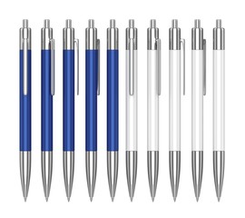 Set of Pens - Isolated