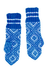 Knitted mittens