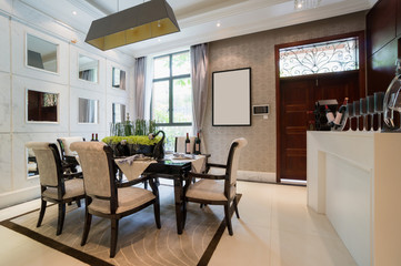 luxury dining room