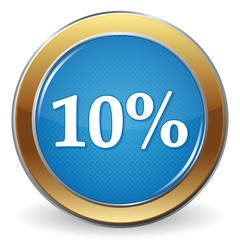 10 PERCENT ICON