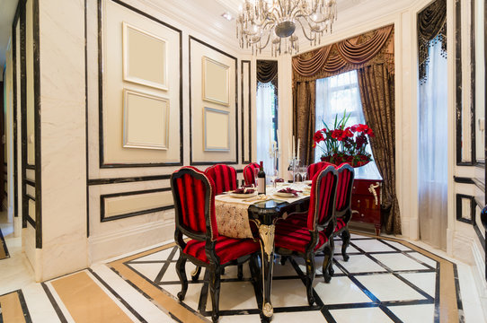 luxury dining room