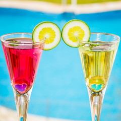 alcoholic cocktails composition