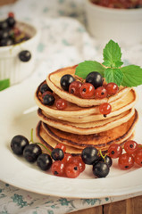 pancakes for breakfast