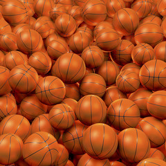 Cluster of Basketballs, Basketbälle