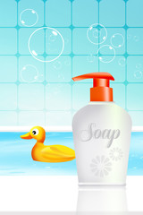 Soap bottle