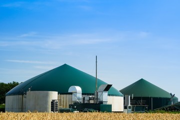 Biogasanlage, dezentrale Stromerzeugung
