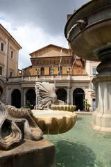 Naklejka premium Rzym Trastevere