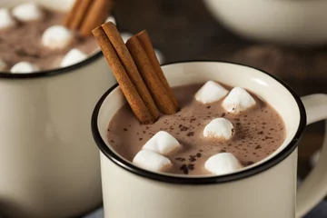 Foto op Canvas Gourmet Hot Chocolate Milk © Brent Hofacker