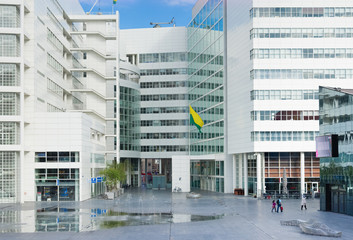 modern city hall