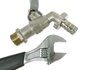 Water valve and wrench