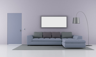 Minimalist living room