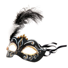 Black Venice mask