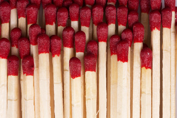 matches closeup