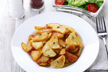 roasted potatoes