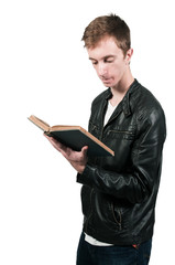 Man Reading a Book