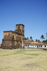 Slave Pillory at Sao Matias Church Alcantara Brazil