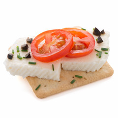 Crispbread with fromage