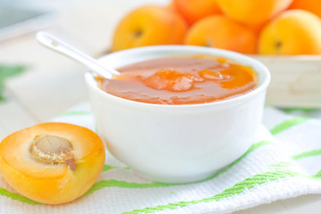 jam and apricot