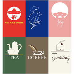 Biglietti da visita con tema specifico, la ristorazione