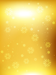 golden christmas background