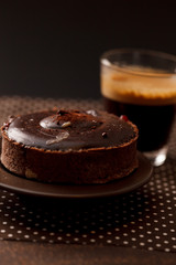 chocolate tart