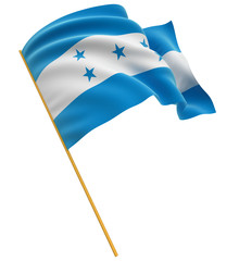 3D Flag of Honduras
