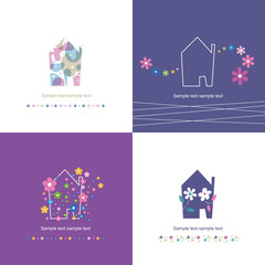 house symbol collection - housewarming