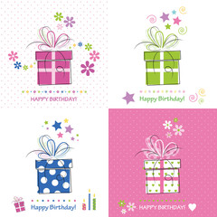 cute happy birthday cards collection
