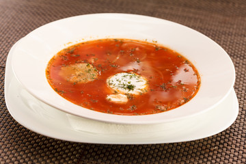 Beetroot and Cabbage Soup
