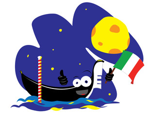 Funny Venetian Gondola